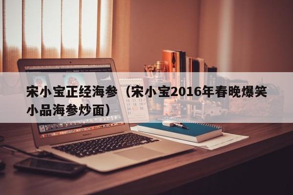 宋小宝正经海参（宋小宝2016年春晚爆笑小品海参炒面）